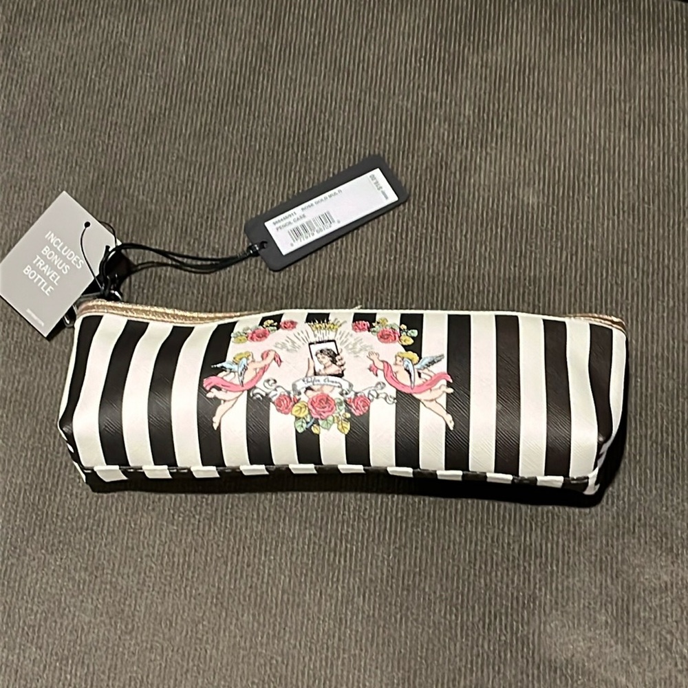 Stella & Max Pencil Case, NWT - Rose Gold Multi